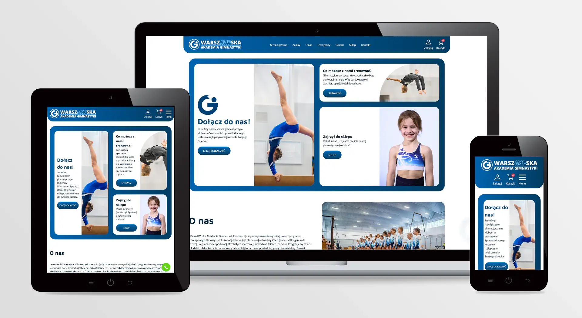 Sklep internetowy Warszawska Akademia Gimnastyki